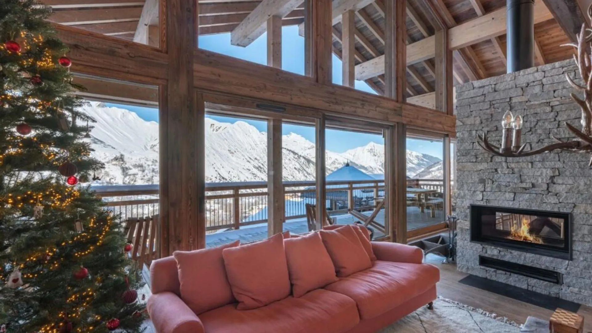 Chalet Neuf 12 Pers, Sauna, Garage, 100M Pistes, Proche Village - Fr-1-570-50 Saint-Martin-de-Belleville Francia